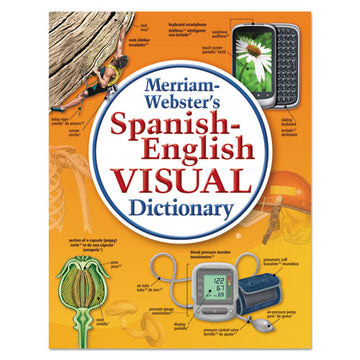 Merriam Webster® Spanish-english Visual Dictionary, Paperback, 1152 Pages freeshipping - TVN Wholesale